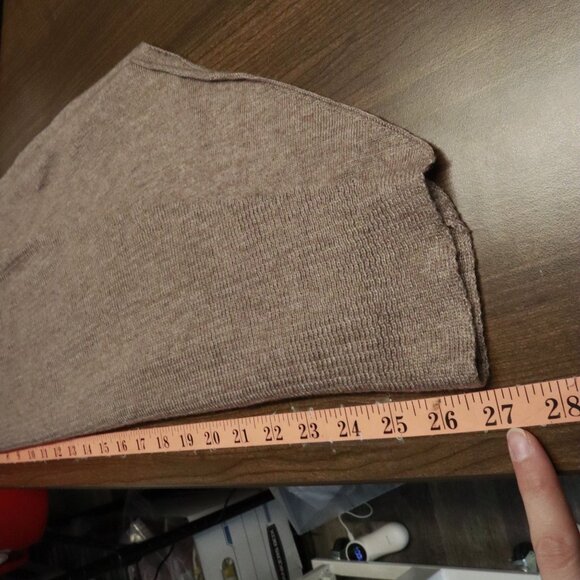 Fate Wool Sweater Womens S Beige Slouchy Lagenlook Neutral Lagom Layering‎ Loose - Picture 10 of 13